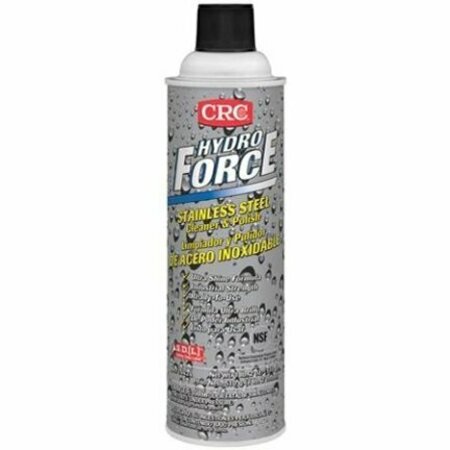 CRC HYDROFORCE STNLSS STEEL CLEANER 20 14424
